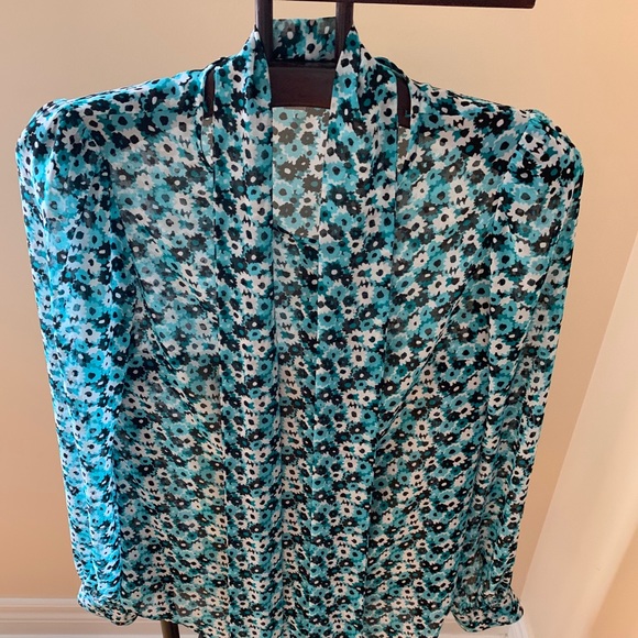 Michael Kors floral print top - Picture 3 of 8